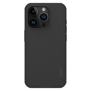 Etui Nillkin Super Frosted Shield Pro Magnetic Case na iPhone 15 Pro Max - czarne - Etui i futerały do telefonów - miniaturka - grafika 1