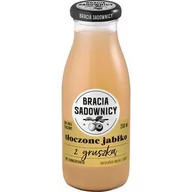 Soki i napoje niegazowane - Bracia Sadownicy sok tłoczony 250 ml jabłko z gruszką - miniaturka - grafika 1