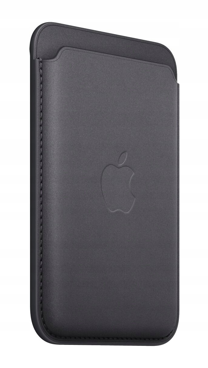 Portfel Apple Wallet Finewoven Czarny Z Tkaniny MT2N3ZM/A MagSafe