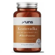 Witaminy i minerały dla sportowców - UNS Kozieradka 500mg Ekstrakt 25:1 90vegcaps - miniaturka - grafika 1