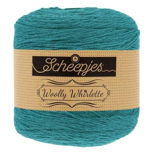 Scheepjes - Scheepjes Woolly Whirlette ette 570 Zielony Herbata Przędza - 1x100g
