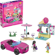 Klocki - MEGA Barbie  - Kabriolet i stoisko z lodami - miniaturka - grafika 1