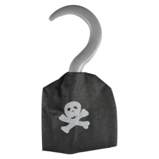 Hak pirata z materiałowym mankietem - Stroje karnawałowe - miniaturka - grafika 1