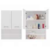 Szafki łazienkowe - Szafka Łazienkowa Wisząca Pola Mini Dk - Biel Mat - miniaturka - grafika 1