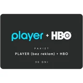 Kody i doładowania cyfrowe - PLAYER (bez reklam) + HBO 30 dni - miniaturka - grafika 1