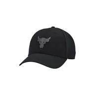 Czapki męskie - Czapka z daszkiem Under Armour Project Rock Dwayne Johnson Pro Fit 1369815-001 - miniaturka - grafika 1