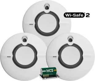 FireAngel Zestaw 3x Czujnik Dymu ST-630-INT z Modułami komunikacyjnymi Wi-Safe 2 3xST-630+W2 - Czujniki czadu, dymu, gazu - miniaturka - grafika 3