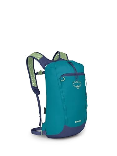 Osprey Daylite Cinch Pack Plecak Unisex Dorosły, Blue Spikemoss/Alkaline, Talla única, Casual