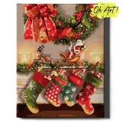 Malowanie po numerach - Obraz Malowanie Po Numerach 40X50 Cm / Prezenty Nad Kominek / Oh Art - miniaturka - grafika 1