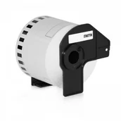 Etykiety do drukarek - Kompatybilne rolki etykiet dla Brother DK-44205 odklejalny, 62mm x 30,48m - miniaturka - grafika 1