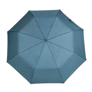 Parasol damski Doppler Fiber Minore półautomatyczny składany niebieski - Parasole - miniaturka - grafika 1