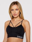 Biustonosze - DKNY Sport Biustonosz top DP9T5475 Czarny - miniaturka - grafika 1