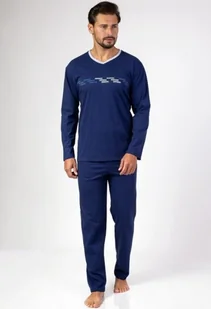 Piżama Regina 470 dł/r 2XL-3XL Z25 męska - Piżamy męskie - miniaturka - grafika 1