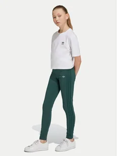 adidas Legginsy IY9542 Zielony Slim Fit - Legginsy - miniaturka - grafika 1