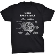 Koszulki męskie - Koszulka T-shirt Mózg Spedytora Śmieszny Prezent na Święta Urodziny - miniaturka - grafika 1