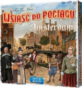 Wsiąść do Pociągu: Amsterdam - Gry planszowe - miniaturka - grafika 1