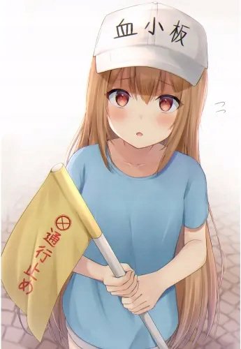 Plakat Anime Cells at Work hs_015 A3 (custom)