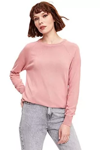 DeFacto Sweter normalny krój dla kobiet – sweter z golfem na topy damski (różowy, S), rose, S - Swetry damskie - miniaturka - grafika 1