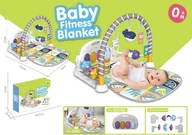Maty edukacyjne - 1PUNKT Mata Dla Najmłodszych z Pianinem + Akcesoria - miniaturka - grafika 1