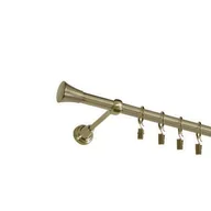 Karnisze - Karnisz pojedynczy ZEUS Ø19, 240 cm monaco złoto - miniaturka - grafika 1