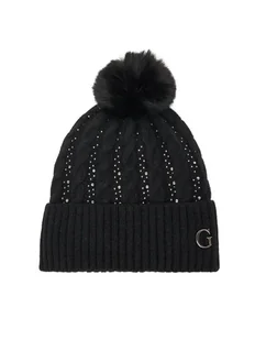 Guess Czapka AW5385 POL01 Czarny - Czapki damskie - miniaturka - grafika 1