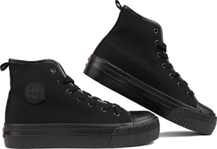 Lee Cooper Buty damskie trampki Lee Cooper czarne LCW-24-02-2134LA 38 - Trampki damskie - miniaturka - grafika 1