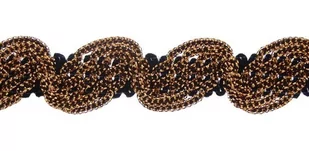 kufer-pasmanteria.pl Taśma Perła - 20  ( 1 mb ) Z - 900 (złoty / czarny) 19272068_20220212152345 - Pasmanteria - miniaturka - grafika 1