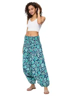 Spodnie damskie - Aller Simplement Spodnie w kolorze turkusowym - miniaturka - grafika 1