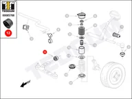 Wahacze - Silentblok wahacza TEDGUM 00085788 31129058814 - miniaturka - grafika 1