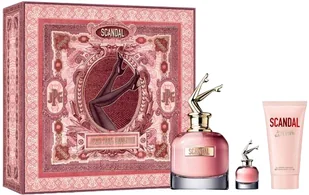 Zestaw damski Jean Paul Gaultier Scandal Woda perfumowana w sprayu 80 ml + Balsam do ciała 75 ml + Miniatura 6 ml (8435415092609) - Wody i perfumy damskie - miniaturka - grafika 1