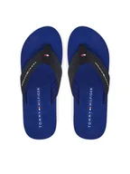 Klapki i japonki męskie - Tommy Hilfiger Japonki Nyc Beach Sandal FM0FM05437 Granatowy - miniaturka - grafika 1