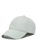 Czapki damskie - Calvin Klein Jeans Czapka z daszkiem Embroidered Monogram Cap LV04K5024G Szary - miniaturka - grafika 1