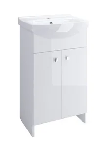 Szafka z umywalką Cersanit Basic 60 cm - Szafki łazienkowe - miniaturka - grafika 1