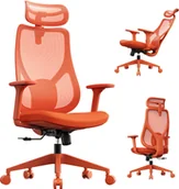 Fotele i krzesła biurowe - SENSE7 Krzesło biurowe Moyo Pomarańczowe - miniaturka - grafika 1