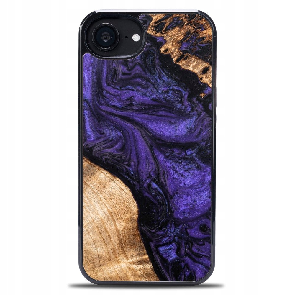 Bewood Drewniane etui do iPhone 16e, Unique Violet