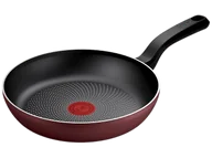 Patelnie - Patelnia TEFAL Simply Cook H0580702 30cm Bordowy - miniaturka - grafika 1