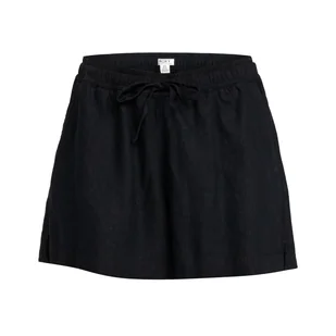 Damskie Spodenki ROXY LEKEITIO BREAK MID ERJNS03490-KVJ0 – Czarny - Spodenki damskie - miniaturka - grafika 1