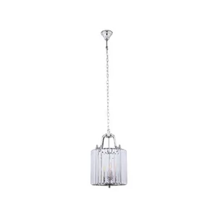 Nowodvorski LAMPA wisząca BOSTON 8152 szklana OPRAWA zwis na łańcuchu chrom przezroczysty 8152 - Lampy sufitowe - miniaturka - grafika 1