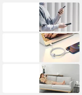 Baseus Superior kabel USB Typ C - Lightning Power Delivery 20 W 1 m Biały (CATLYS-A02) - Kable USB - miniaturka - grafika 14