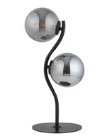 Lampy stojące - Lampka biurkowa, stołowa, dwa szare klosze – Vena Table, 50369 - miniaturka - grafika 1