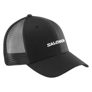 Czapka z daszkiem SALOMON CAP TRUCKER U LC2428900 – Czarny - Czapki damskie - miniaturka - grafika 1