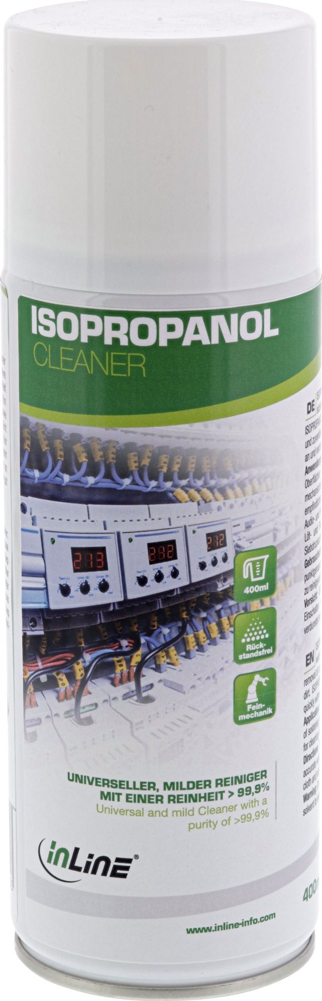 InLine InLine® Isopropanol, universal, mild cleaner with a purity > 99,9%, 400ml 43207