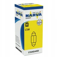 Żarówki samochodowe - Zarowka 24V C5W 5W /rurka/ SV8.5 (35MM) Opak 10 Cena 1- Szt Narva - miniaturka - grafika 1