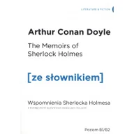Książki do nauki języka angielskiego - Wydawnictwo Ze słownikiem Wspomnienia Sherlocka Holmesa wersja angielska z podręcznym słownikiem - Arthur Conan Doyle - miniaturka - grafika 1
