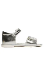 Buty dla dziewczynek - Primigi Sandały 3912011 S Srebrny - miniaturka - grafika 1