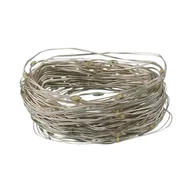 Oświetlenie świąteczne - Lampki wewnętrzne łezki na druciku 0,9m 10 LED ciepła biel - miniaturka - grafika 1