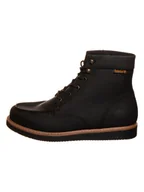 Botki damskie - Timberland Skórzane botki "Newmarket II" w kolorze czarnym - miniaturka - grafika 1