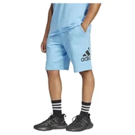 Spodenki damskie - adidas Męskie Essentials Big Logo French Terry szorty, S czarne - miniaturka - grafika 1