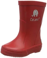Kalosze damskie - Celavi Unisex dziecięce kalosze Rain Boot, czerwony - Roth - 20 EU - miniaturka - grafika 1