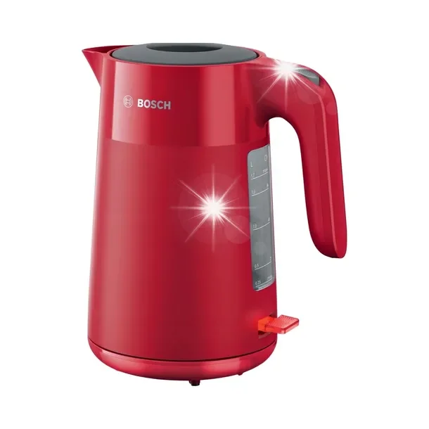 Bosch Czajnik Bezprzewodowy Twk2m164 Czerwony 1,7l 2400w